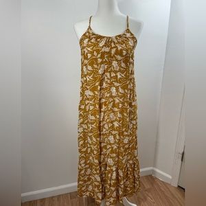 Universal Thread Mustard Yellow Maxi Dress-Size S